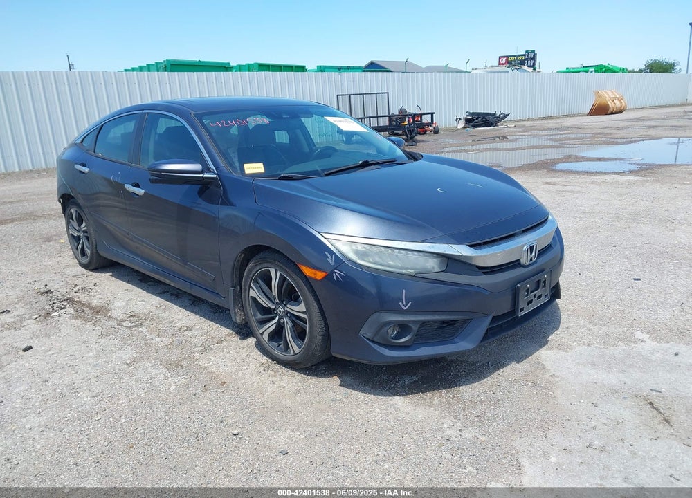 2016 HONDA CIVIC TOURING VIN: 19XFC1F91GE004959
