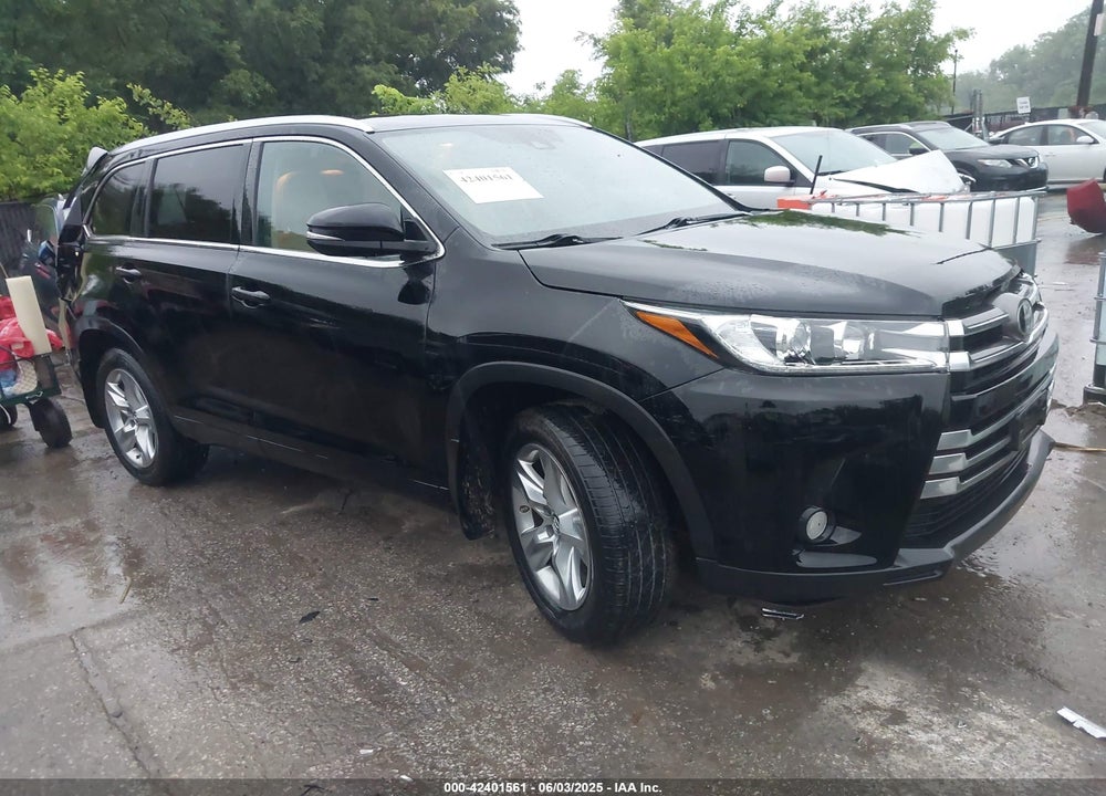 2017 TOYOTA HIGHLANDER LIMITED VIN: 5TDDZRFH6HS372427