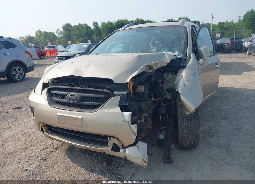 2007 KIA RONDO EX V6 VIN: KNAFG526077089393