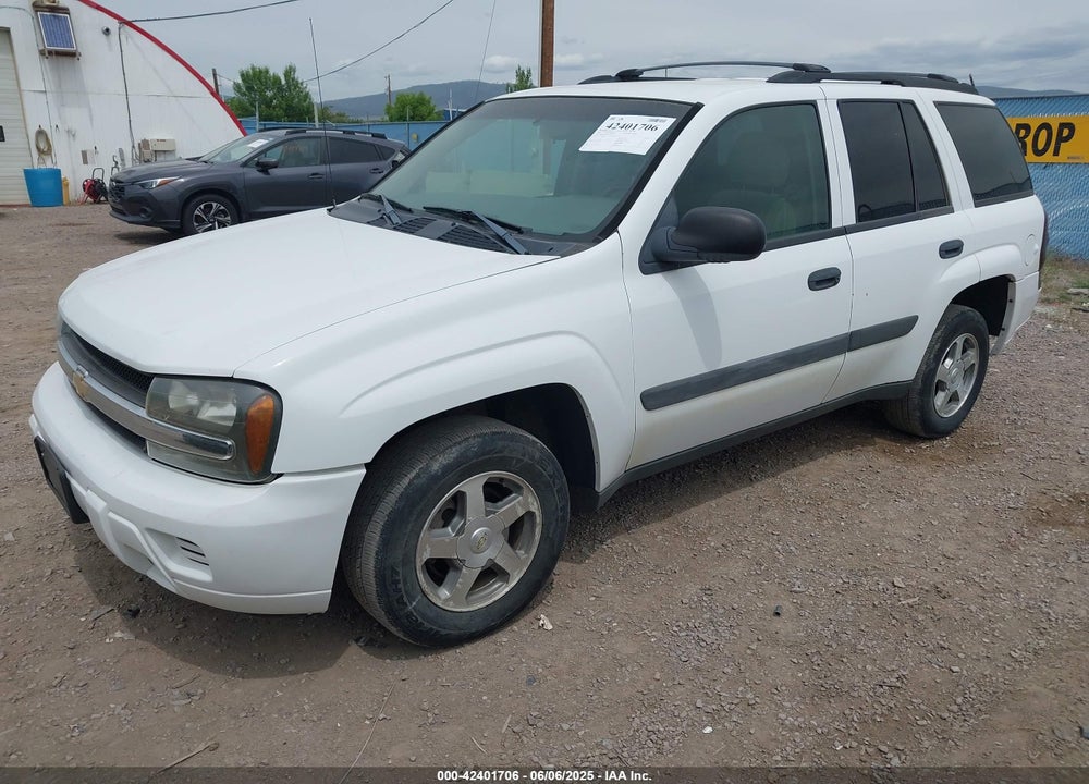 2005 CHEVROLET TRAILBLAZER LS VIN: 1GNDT13S052220334