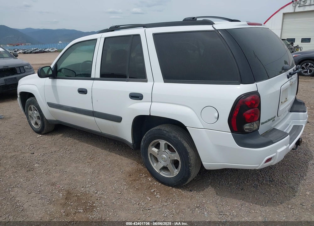 2005 CHEVROLET TRAILBLAZER LS VIN: 1GNDT13S052220334