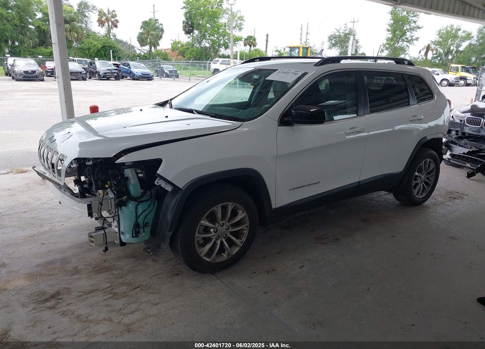 2022 JEEP CHEROKEE LATITUDE LUX FWD VIN: 1C4PJLMXXND501689