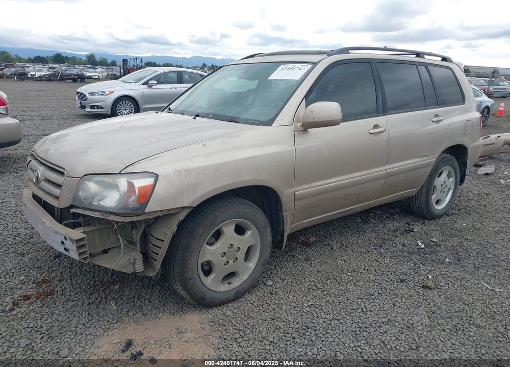 2006 TOYOTA HIGHLANDER LIMITED V6 VIN: JTEEP21A660184952