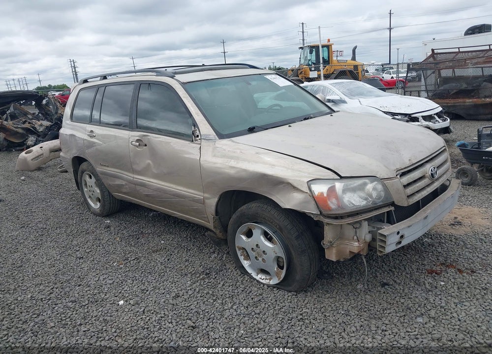 2006 TOYOTA HIGHLANDER LIMITED V6 VIN: JTEEP21A660184952