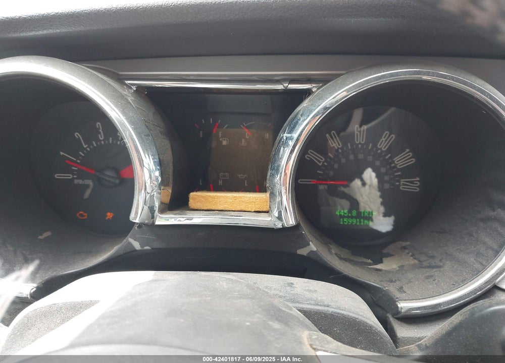 2006 FORD MUSTANG V6 VIN: 1ZVFT80N765224516