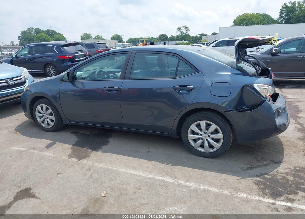 2016 TOYOTA COROLLA LE VIN: 2T1BURHE6GC628873
