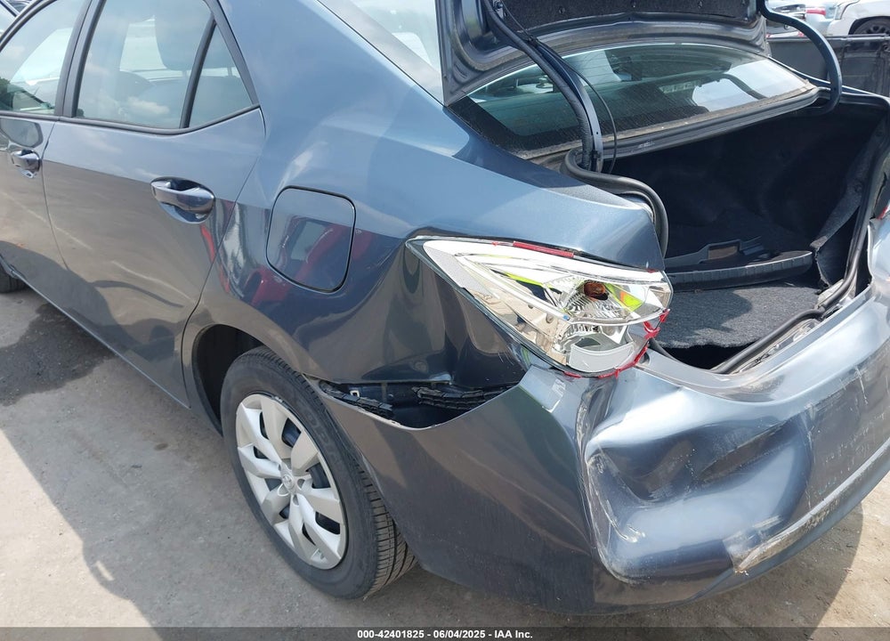 2016 TOYOTA COROLLA LE VIN: 2T1BURHE6GC628873