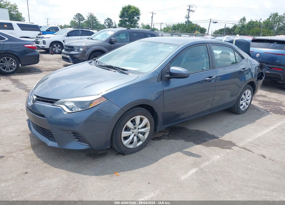 2016 TOYOTA COROLLA LE VIN: 2T1BURHE6GC628873