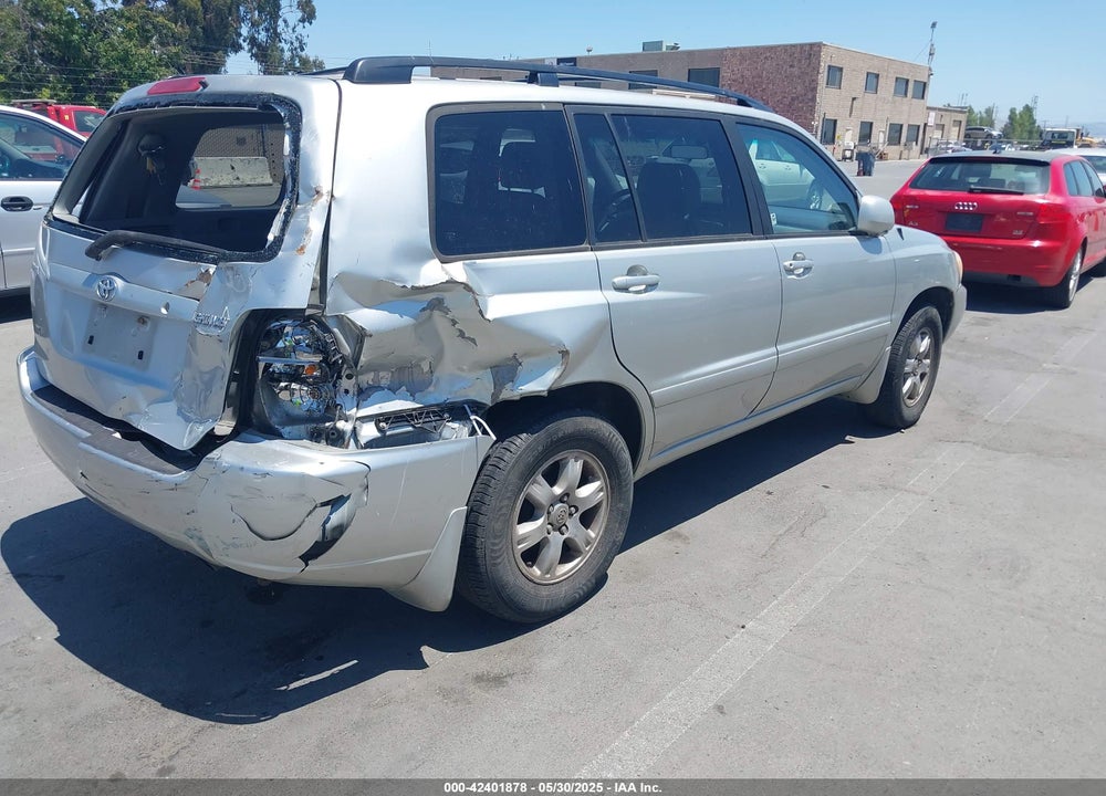 2005 TOYOTA HIGHLANDER V6 VIN: JTEDP21A050087191