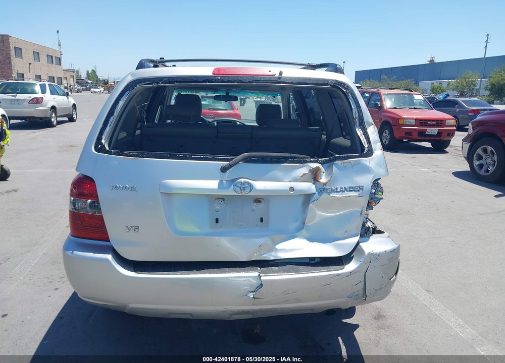 2005 TOYOTA HIGHLANDER V6 VIN: JTEDP21A050087191