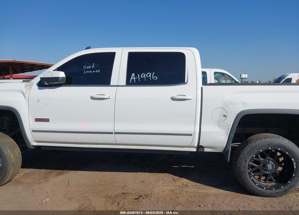 2016 GMC SIERRA 1500 SLT VIN: 3GTU2NEC4GG298540