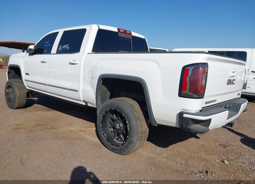 2016 GMC SIERRA 1500 SLT VIN: 3GTU2NEC4GG298540