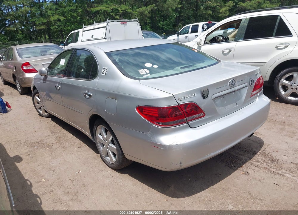 2005 LEXUS ES 330 VIN: JTHBA30G555112225