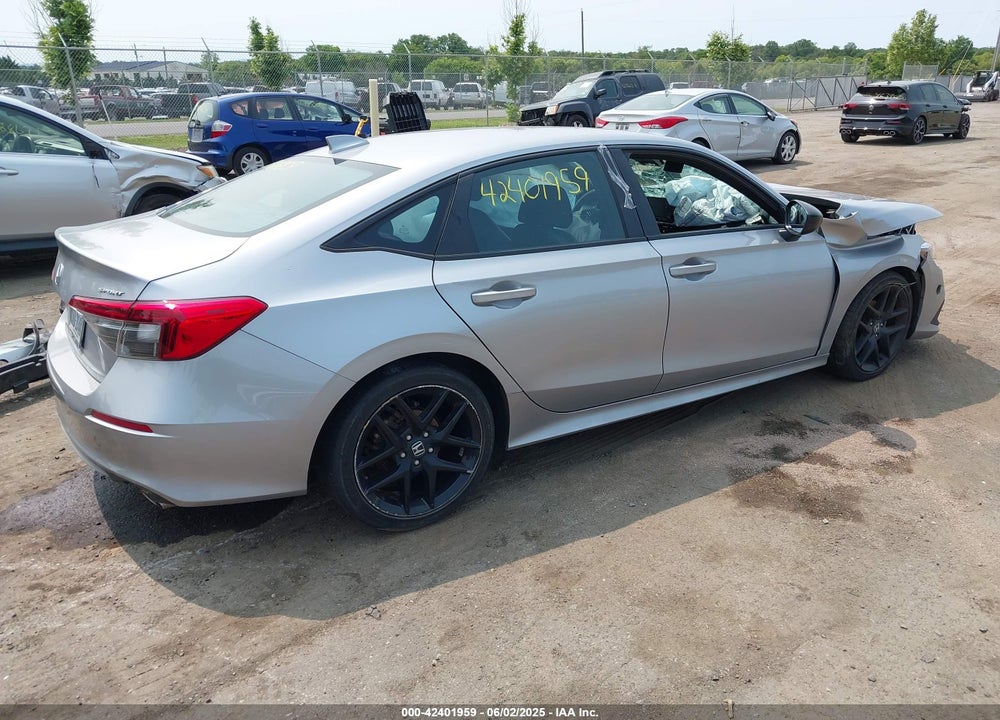 2022 HONDA CIVIC VIN: 2HGFE2F56NH555517