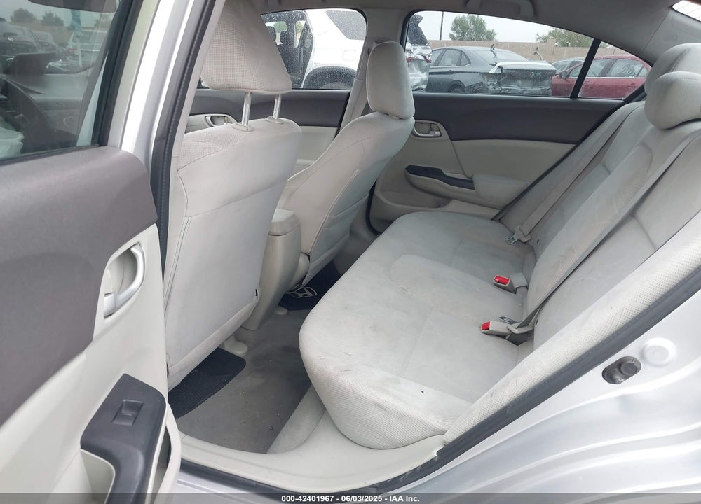2012 HONDA CIVIC LX VIN: 19XFB2F59CE342920
