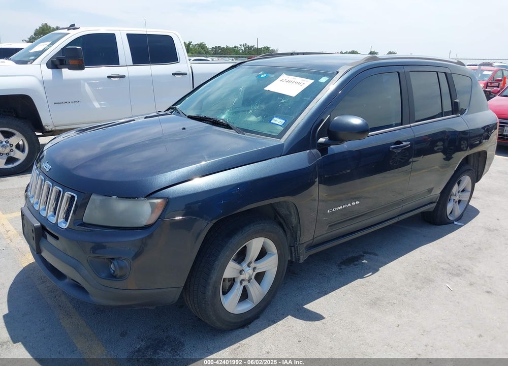2014 JEEP COMPASS VIN: 1C4NJCBB8ED796984