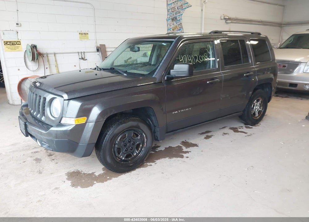 2016 JEEP PATRIOT SPORT VIN: 1C4NJPBA8GD524615