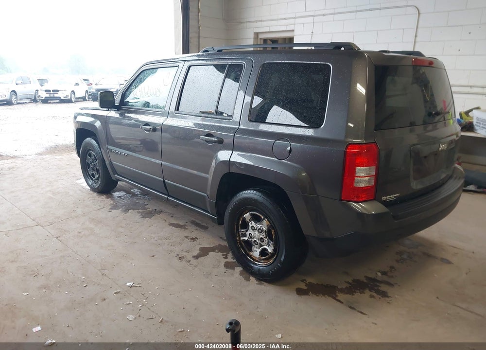 2016 JEEP PATRIOT SPORT VIN: 1C4NJPBA8GD524615