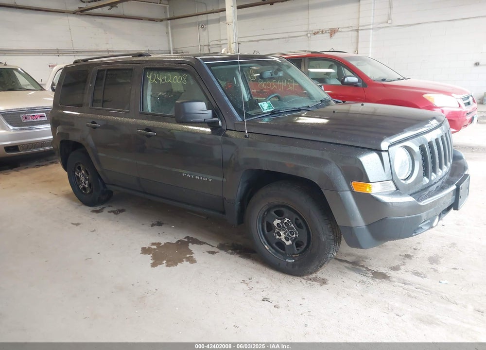 2016 JEEP PATRIOT SPORT VIN: 1C4NJPBA8GD524615