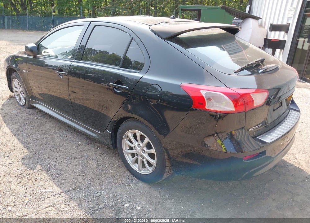 2011 MITSUBISHI LANCER SPORTBACK VIN: JA32X2HU5BU016129