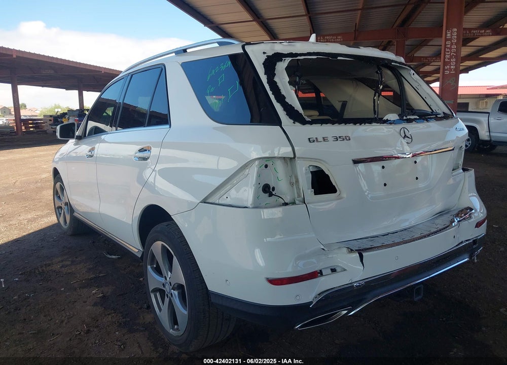 2017 MERCEDES-BENZ GLE 350 4MATIC VIN: 4JGDA5HB1HA899499