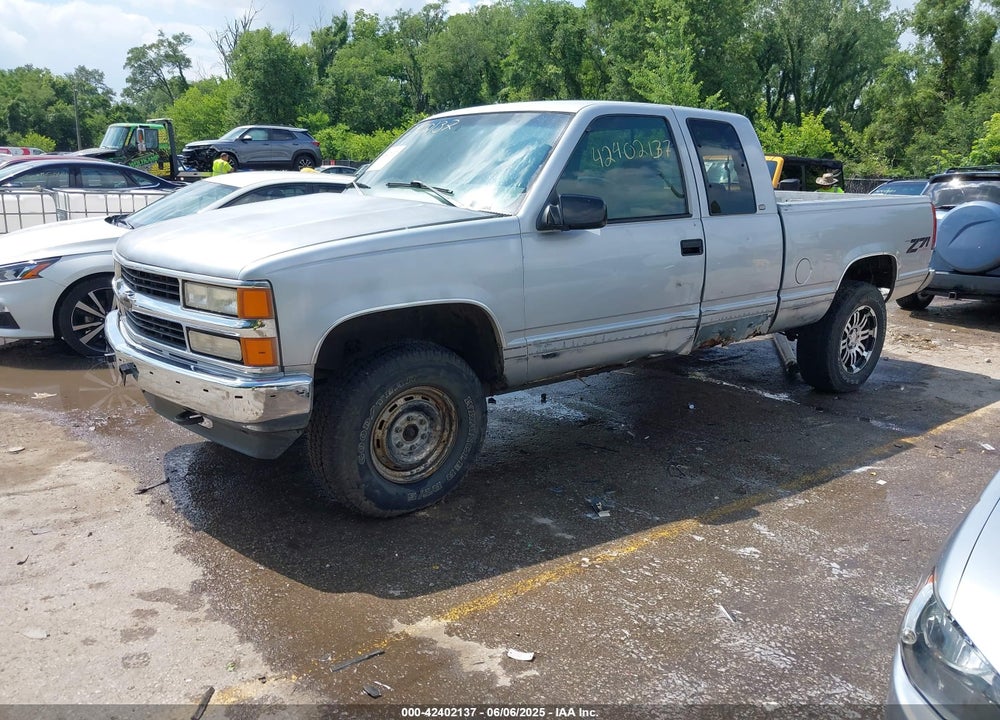 1997 CHEVROLET K1500 FLEETSIDE VIN: 2GCEK19R7V1213210