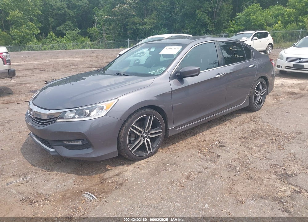 2017 HONDA ACCORD SPORT SE VIN: 1HGCR2F10HA076274
