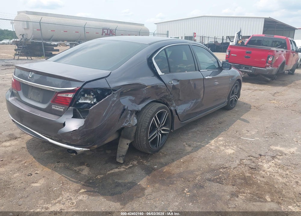 2017 HONDA ACCORD SPORT SE VIN: 1HGCR2F10HA076274