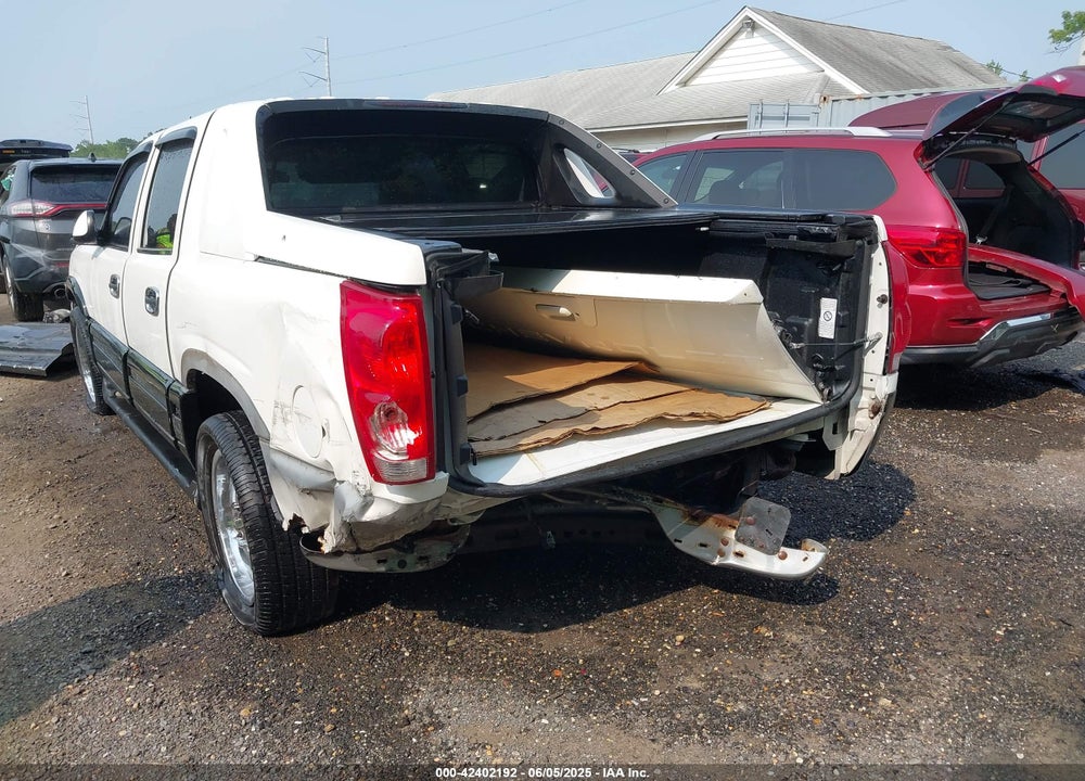 2003 CHEVROLET AVALANCHE 1500 VIN: 3GNEC13T93G320904