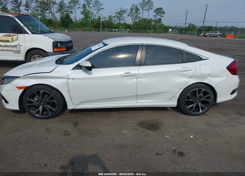 2021 HONDA CIVIC VIN: 2HGFC2F84MH538827