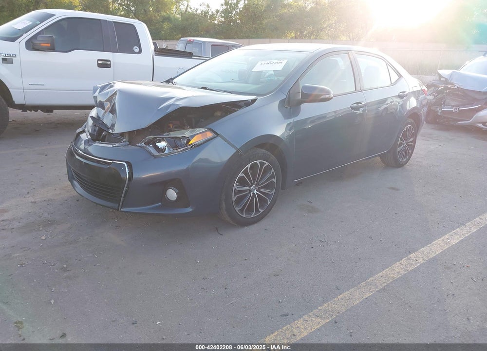 2014 TOYOTA COROLLA VIN: 2T1BURHE0EC168686