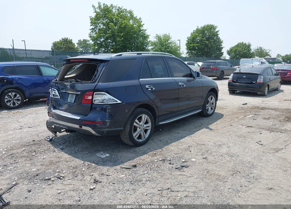2015 MERCEDES-BENZ M-CLASS VIN: 4JGDA5HB0FA553859