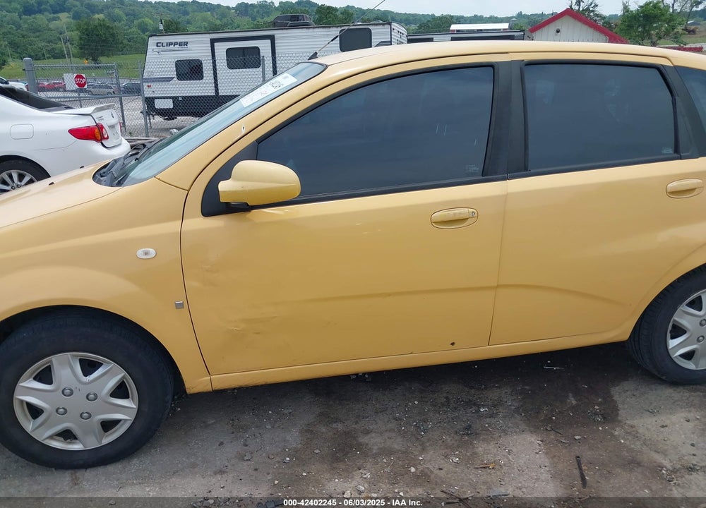 2007 CHEVROLET AVEO 5 LS VIN: KL1TD66687B731068