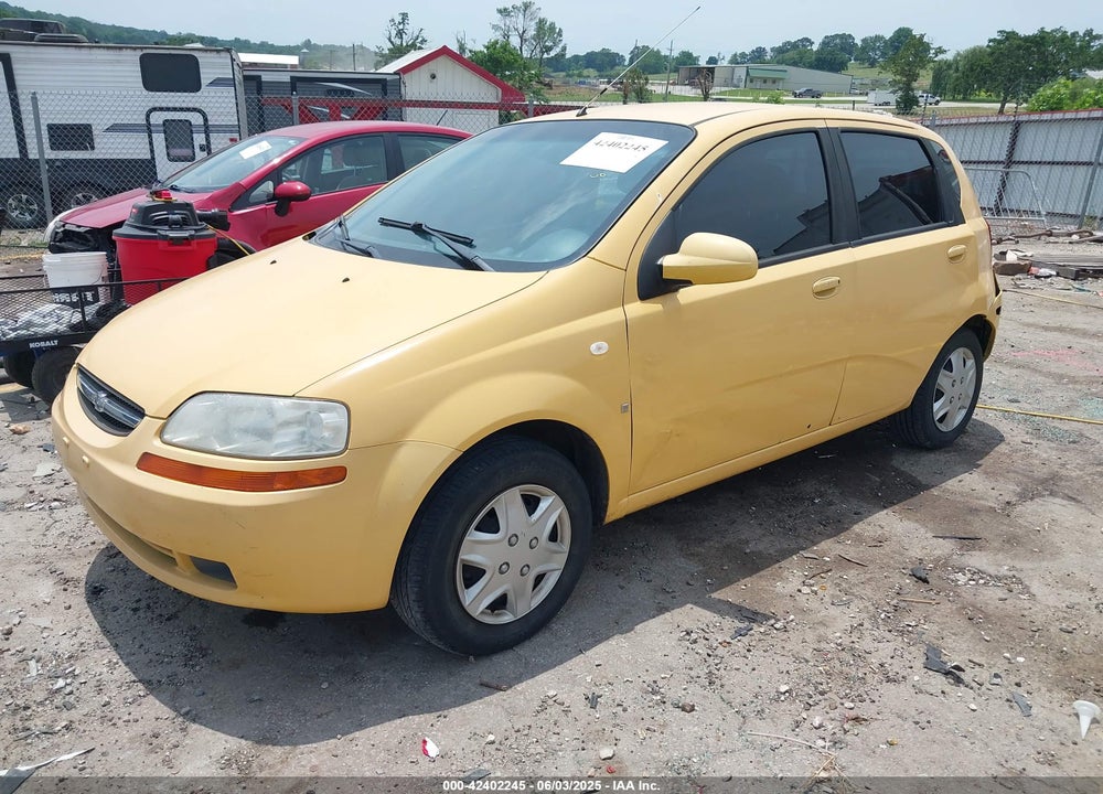 2007 CHEVROLET AVEO 5 LS VIN: KL1TD66687B731068