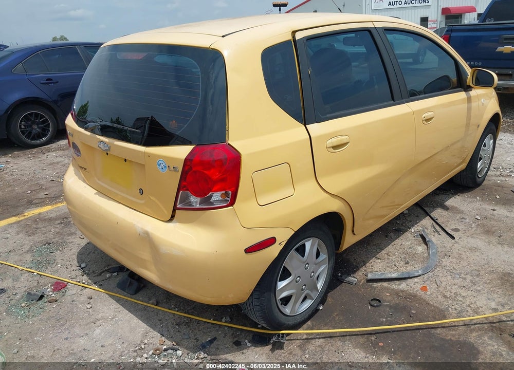 2007 CHEVROLET AVEO 5 LS VIN: KL1TD66687B731068