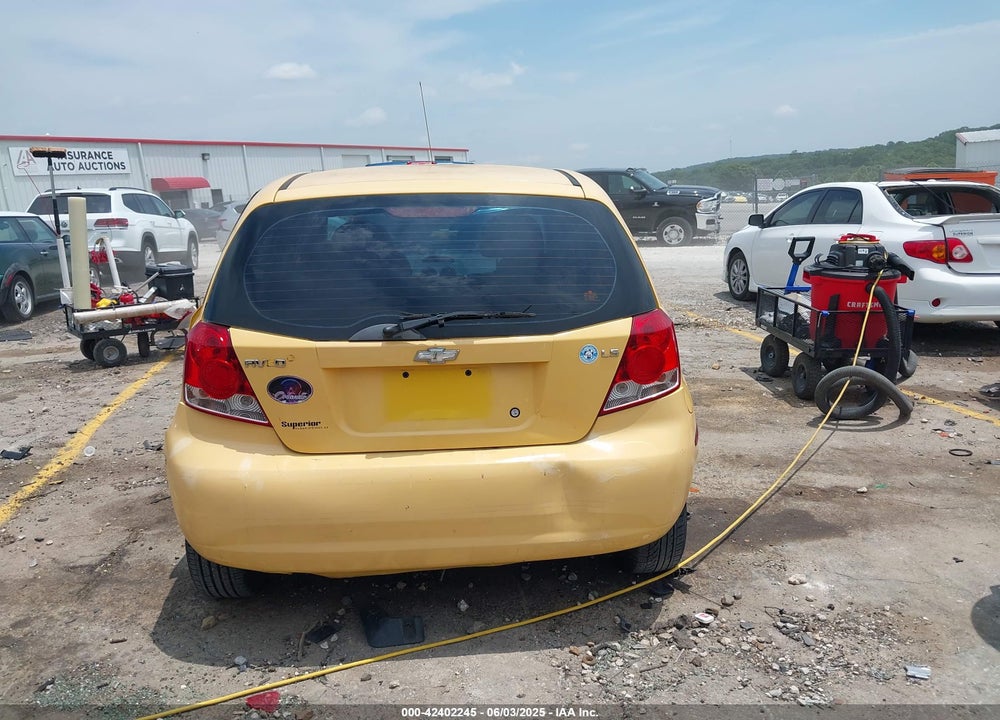 2007 CHEVROLET AVEO 5 LS VIN: KL1TD66687B731068