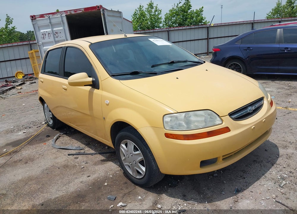 2007 CHEVROLET AVEO 5 LS VIN: KL1TD66687B731068