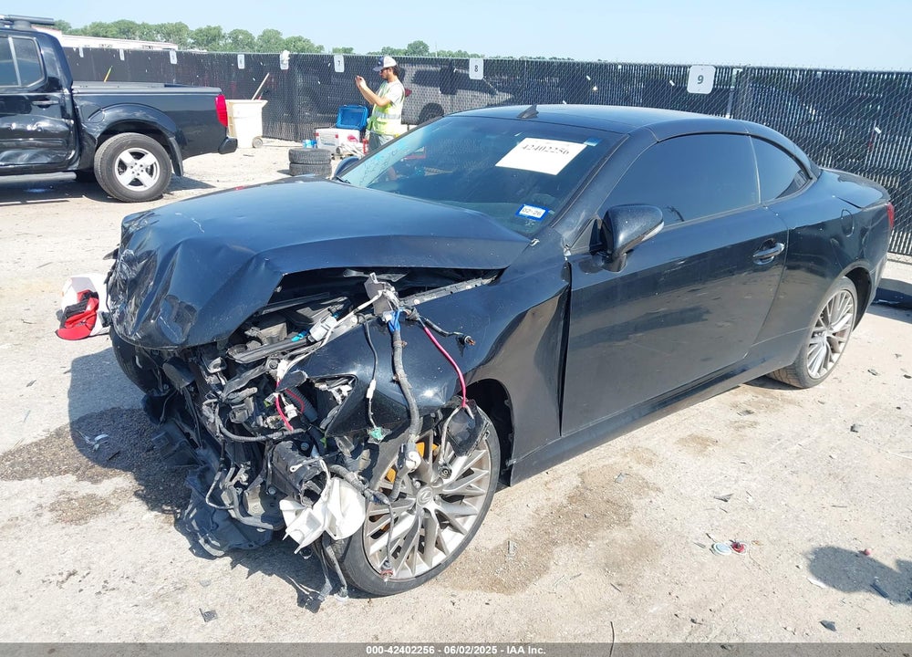 2010 LEXUS IS VIN: JTHFF2C27A2508603