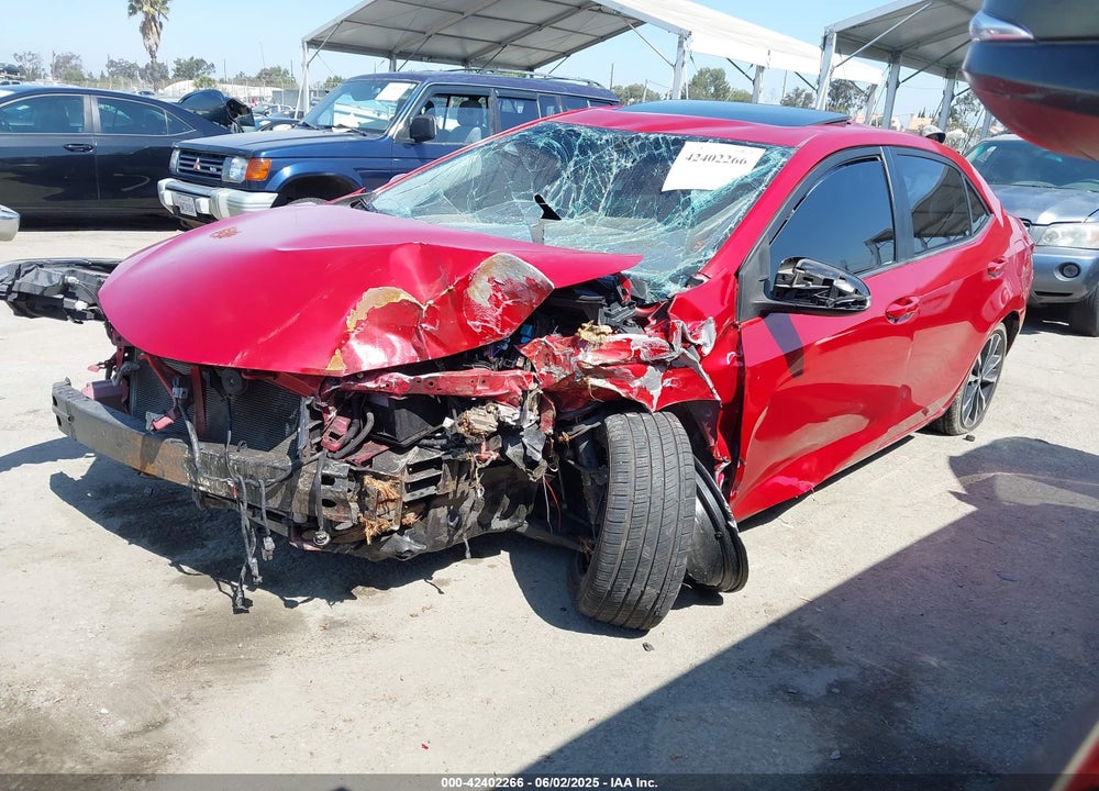 2017 TOYOTA COROLLA VIN: 5YFBURHE1HP642682