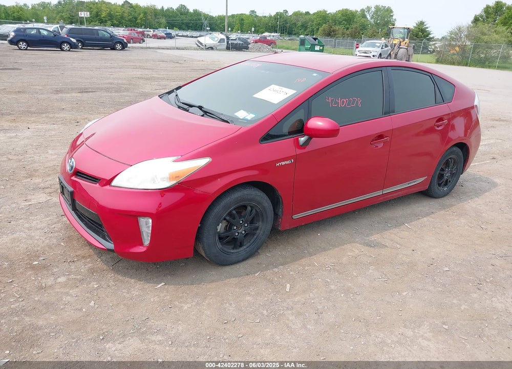 2014 TOYOTA PRIUS VIN: JTDKN3DU6E1738458