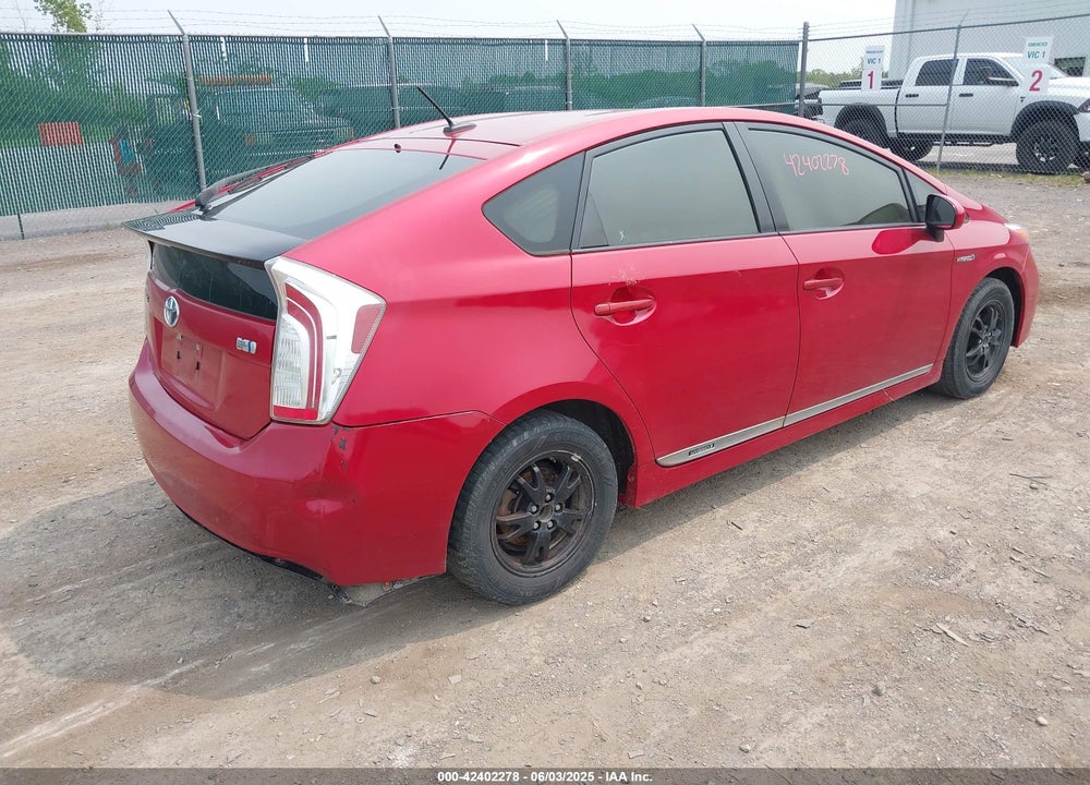 2014 TOYOTA PRIUS VIN: JTDKN3DU6E1738458