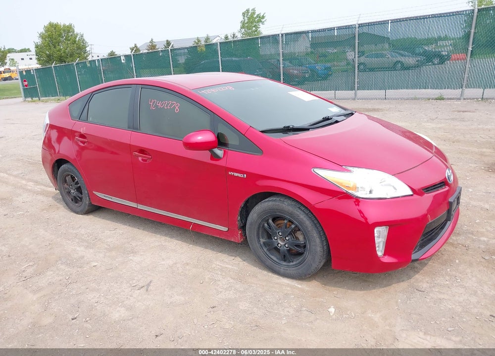 2014 TOYOTA PRIUS VIN: JTDKN3DU6E1738458
