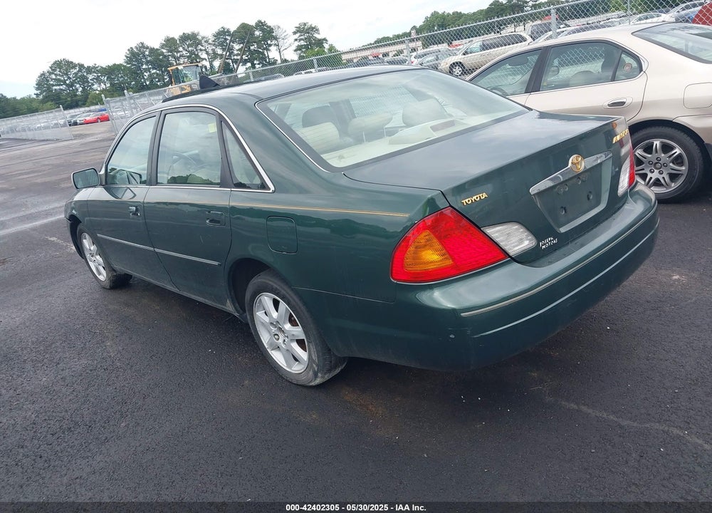 2000 TOYOTA AVALON XLS VIN: 4T1BF28B6YU036865