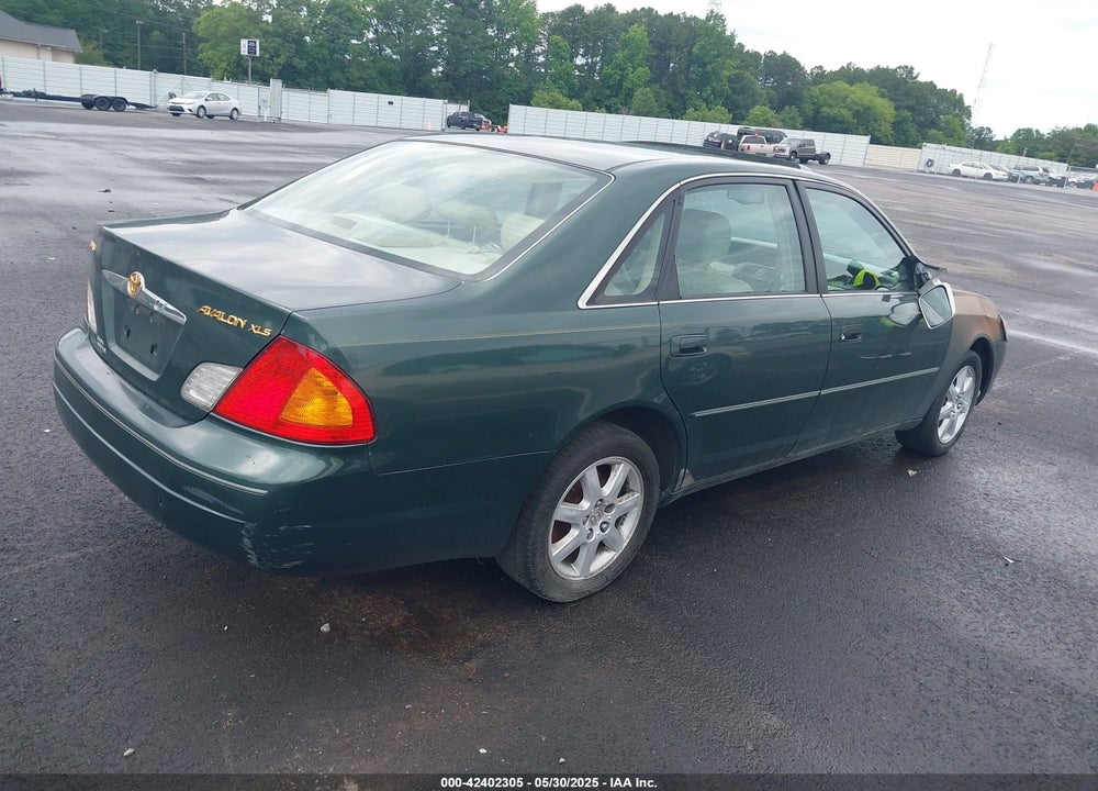 2000 TOYOTA AVALON XLS VIN: 4T1BF28B6YU036865