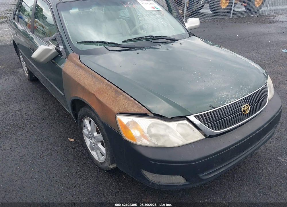 2000 TOYOTA AVALON XLS VIN: 4T1BF28B6YU036865