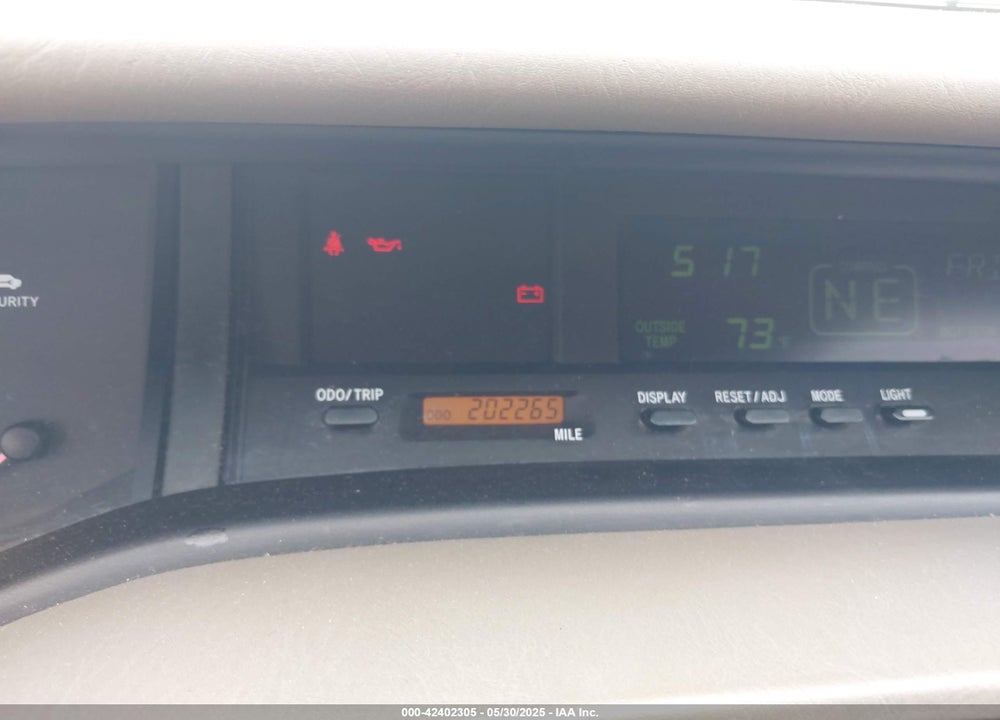2000 TOYOTA AVALON XLS VIN: 4T1BF28B6YU036865