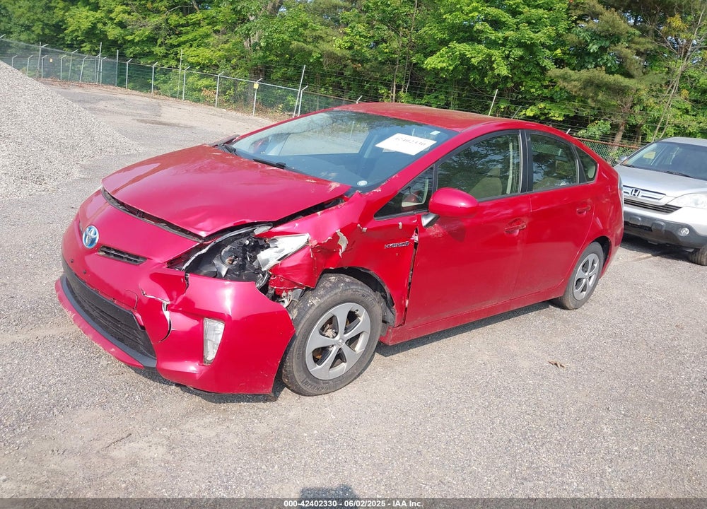 2012 TOYOTA PRIUS THREE VIN: JTDKN3DU3C0336450