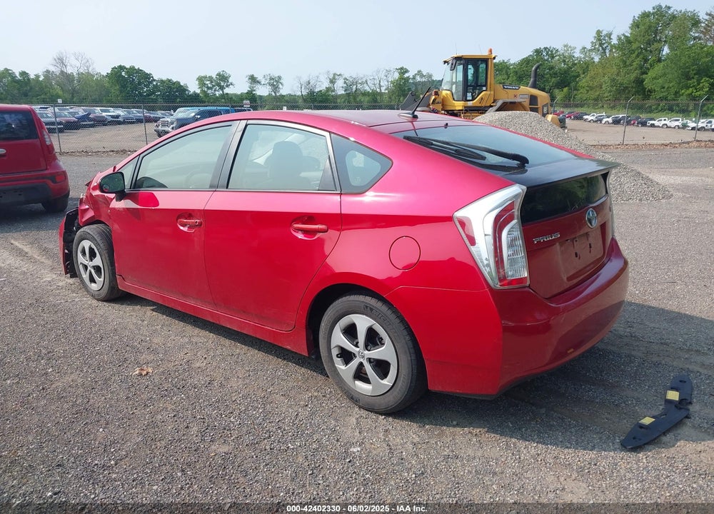 2012 TOYOTA PRIUS THREE VIN: JTDKN3DU3C0336450
