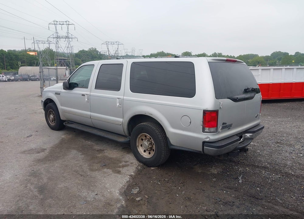 2000 FORD EXCURSION XLT VIN: 1FMNU40S9YEE01981