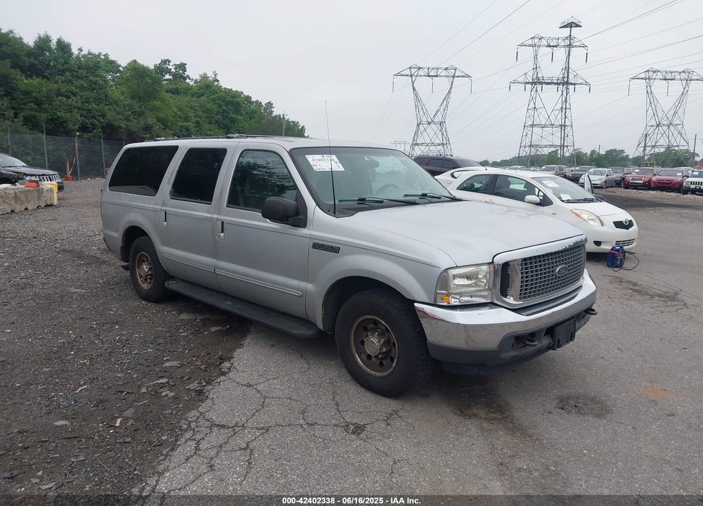 2000 FORD EXCURSION XLT VIN: 1FMNU40S9YEE01981